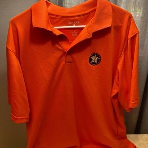 Men’s large Houston Astros button shirt size L
